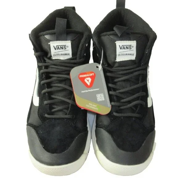 Vans Women's UltraRange Exo Hi MTE-1 All Weather Boots Black Marshmallow Size 8 - Picture 3 of 5